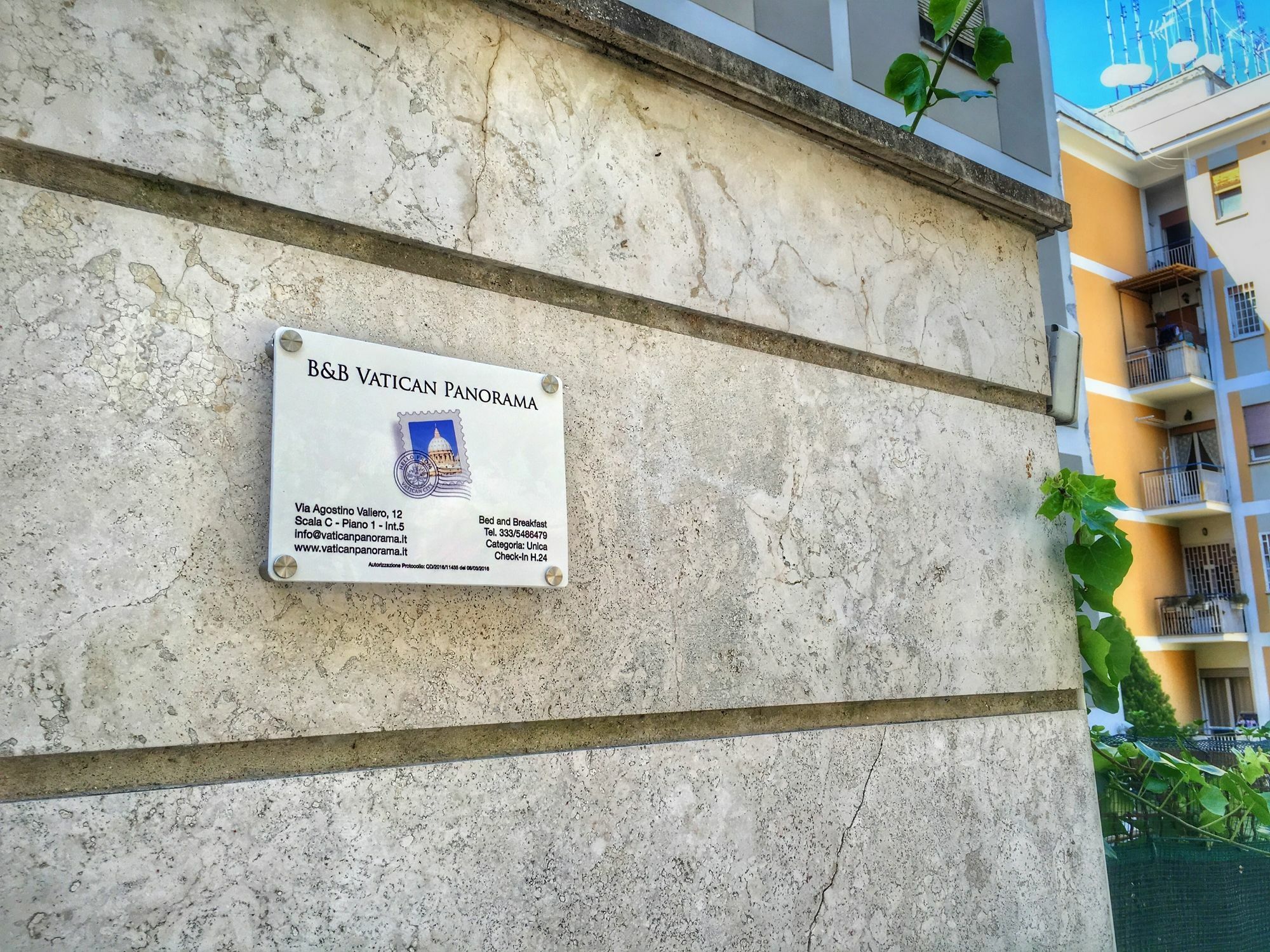 B&B Vatican Panorama Рим Экстерьер фото